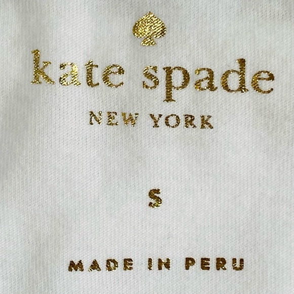 Kate Spade Flamingo Strut Your Stuff cotton top - Picture 7 of 7